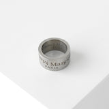 メゾン マルジェラ ロゴ 反転 シルバー925 指輪 リング 8.5号 箱付き - NEWSED