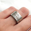 Maison Margiela logo inverted silver 925 ring size 8.5 with box