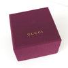 Gucci 心形戒指，纯银，尺寸 8.5