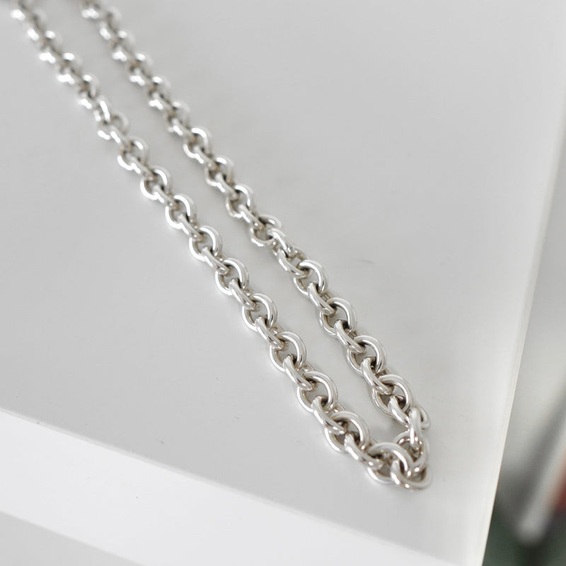 ティファニー リターン トゥ ティファニー オーバルタブ シルバー925 チェーン ネックレス チョーカー - NEWSED