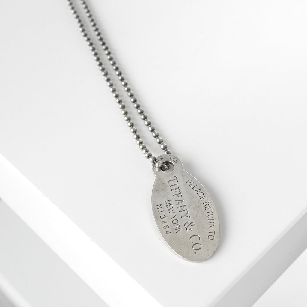 ティファニー ネックレス リターントゥオーバル tiffany シルバー925