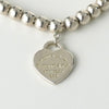 ティファニー リターントゥ ハートタグ ボールチェーン シルバー925 ブレスレット