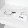 MM6 Maison Margiela 徽标 925 银手镯，未使用，带标签