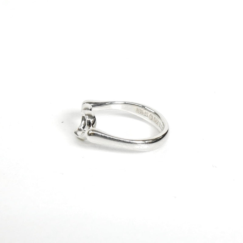 ティファニー エルサ・ペレッティ オープンハート 指輪 リング シルバー925 9号 新品仕上げ - NEWSED