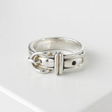 エルメス ヴィンテージ サンチュール シルバー925 指輪 リング 9号 - NEWSED