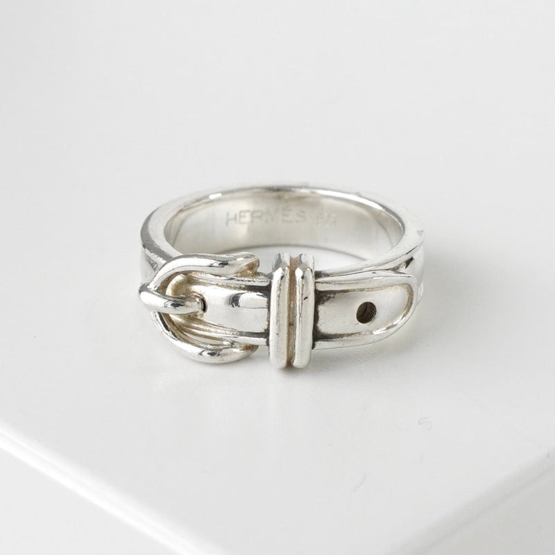 エルメス ヴィンテージ サンチュール シルバー925 指輪 リング 9号 - NEWSED