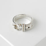 エルメス ヴィンテージ サンチュール シルバー925 指輪 リング 9号 - NEWSED