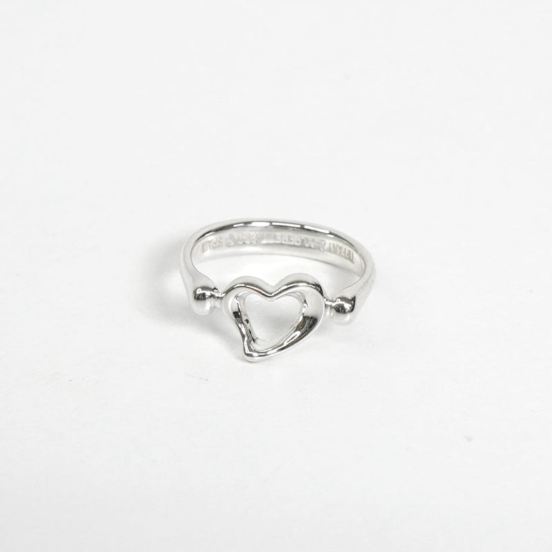 ティファニー エルサ・ペレッティ オープンハート 指輪 リング シルバー925 9号 新品仕上げ - NEWSED