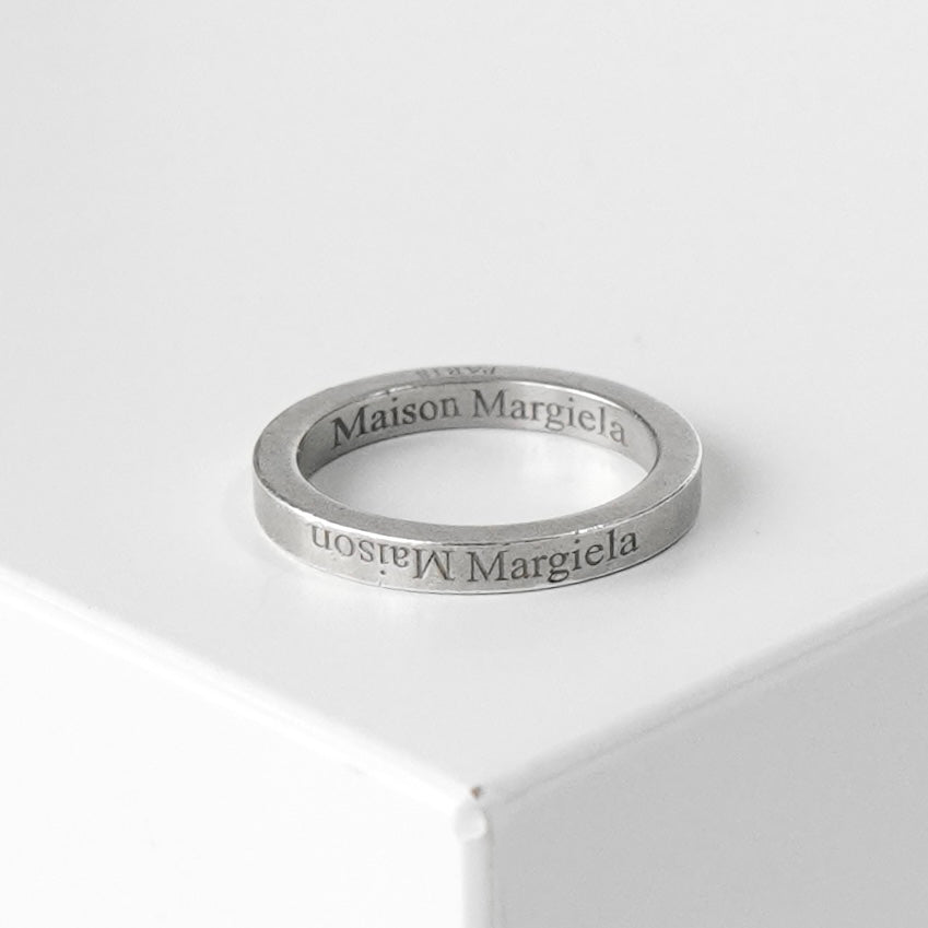 Maison Margiela logo silver 925 ring size 9 with box