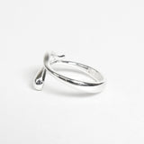 ティファニー フリーフォーム ティアドロップ リング 指輪 シルバー925 9号 新品磨き済 - NEWSED