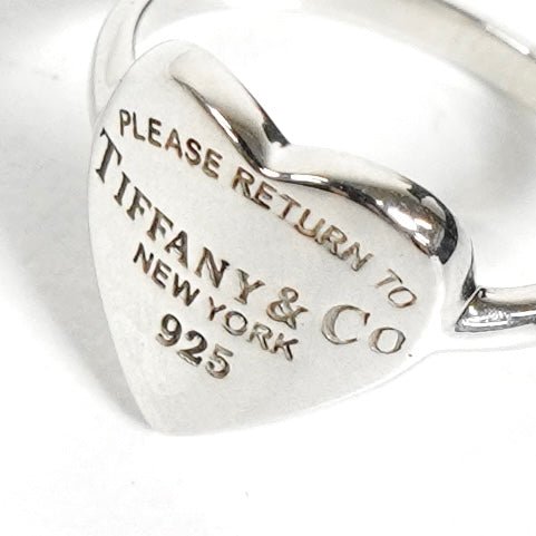 ティファニー リターントゥ ハート 指輪 リング シルバー925 9号 新品仕上げ - NEWSED