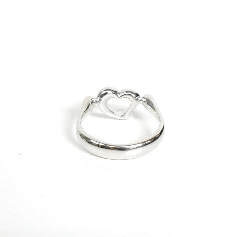 ティファニー エルサ・ペレッティ オープンハート 指輪 リング シルバー925 9号 新品仕上げ - NEWSED