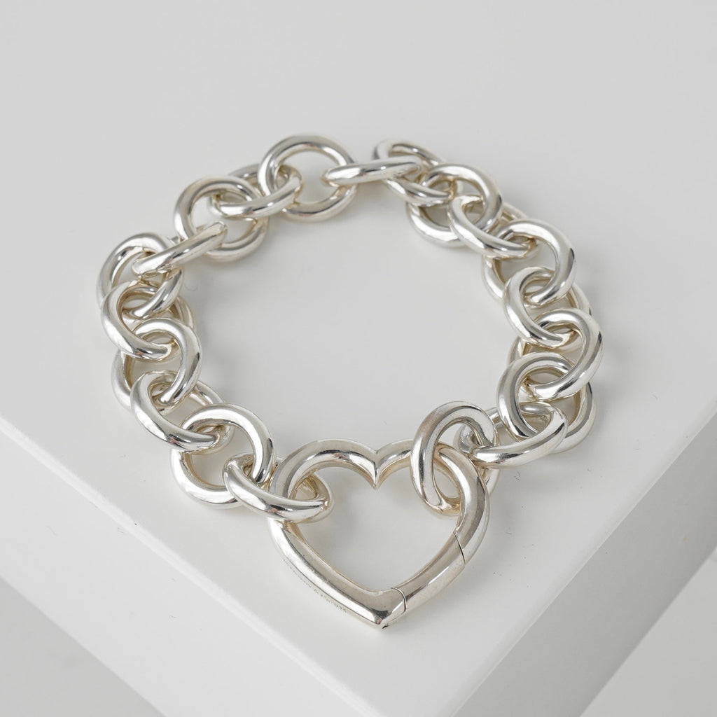 ティファニー ハートリンク シルバー925 チェーン ブレスレット