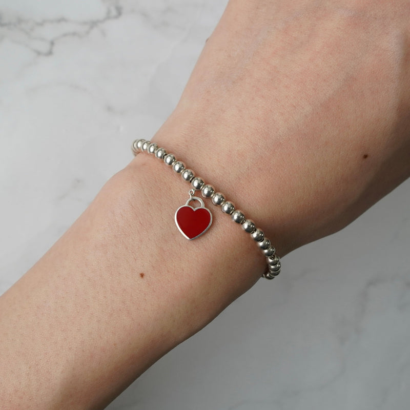 ティファニー リターントゥ ハートタグ ボールチェーン シルバー925 ブレスレット - NEWSED