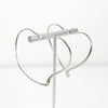 ティファニー オープンハート フープピアス シルバー925 レディース