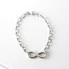 Tiffany Infinity Silver 925 Chain Bracelet