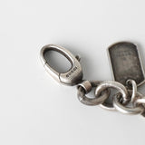 グッチ ドッグタグ チェーン ブレスレット シルバー925 - NEWSED