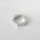 グッチ トリプルヘキサゴン シルバー925 指輪 リング 9.5号 - NEWSED