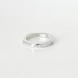 グッチ トリプルヘキサゴン シルバー925 指輪 リング 9.5号 - NEWSED