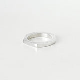 グッチ トリプルヘキサゴン シルバー925 指輪 リング 9.5号 - NEWSED