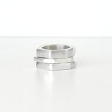 グッチ トリプルヘキサゴン シルバー925 指輪 リング 9.5号 - NEWSED