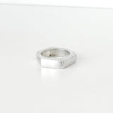 グッチ トリプルヘキサゴン シルバー925 指輪 リング 9.5号 - NEWSED