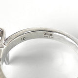 グッチ リボン シルバー925 指輪 リング 9.5号 - NEWSED