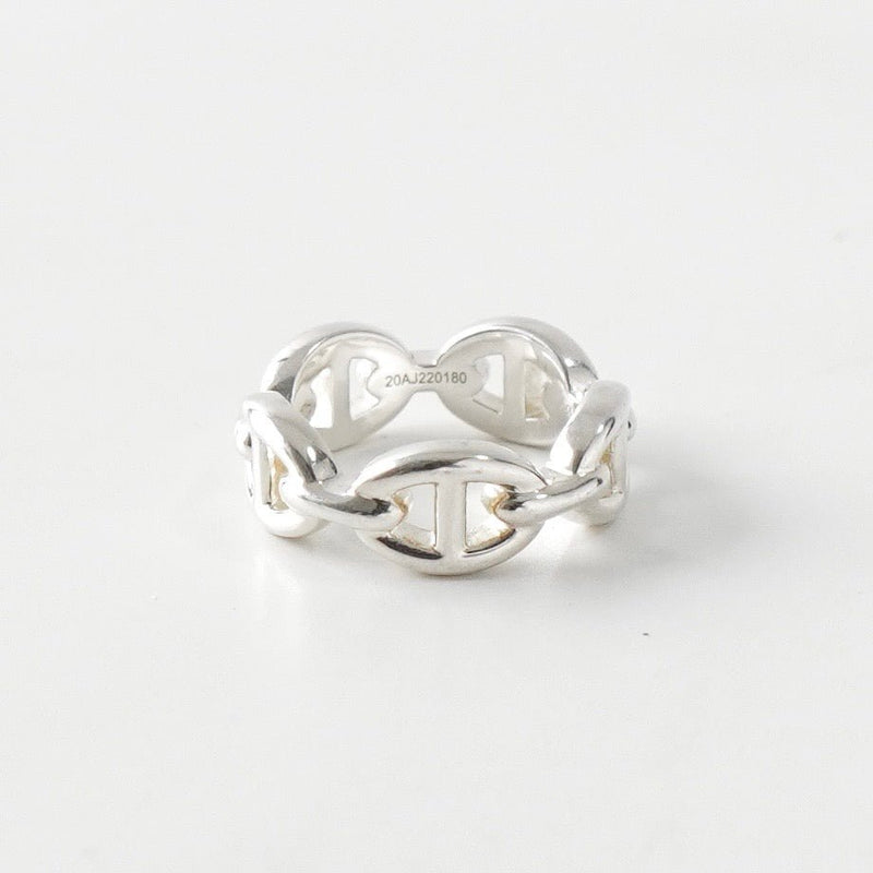 エルメス アンシェネ シェーヌダンクル シルバー925 指輪 リング 9.5号 - NEWSED