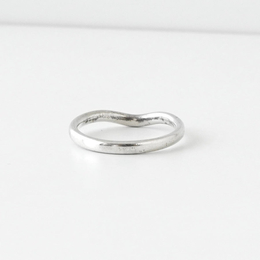 ティファニー カーブドバンドリング シルバー925 指輪 リング 9.5号