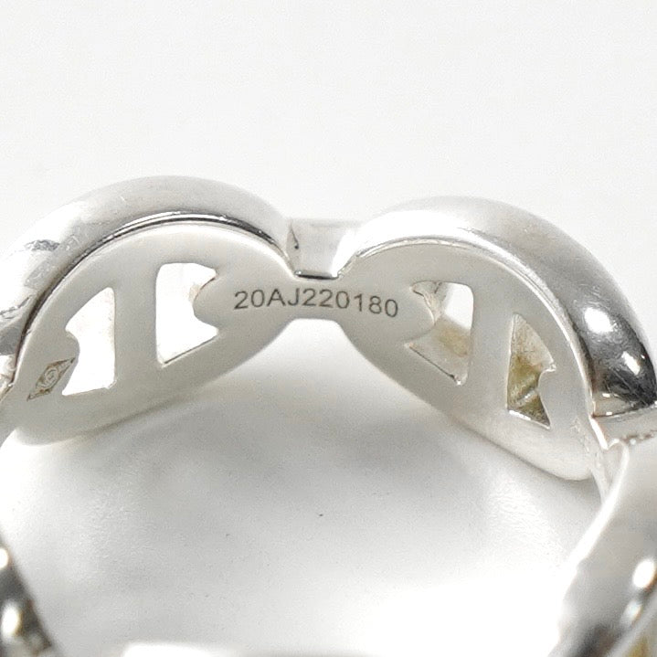 エルメス アンシェネ シェーヌダンクル シルバー925 指輪 リング 9.5号 - NEWSED