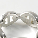 エルメス アンシェネ シェーヌダンクル シルバー925 指輪 リング 9.5号 - NEWSED