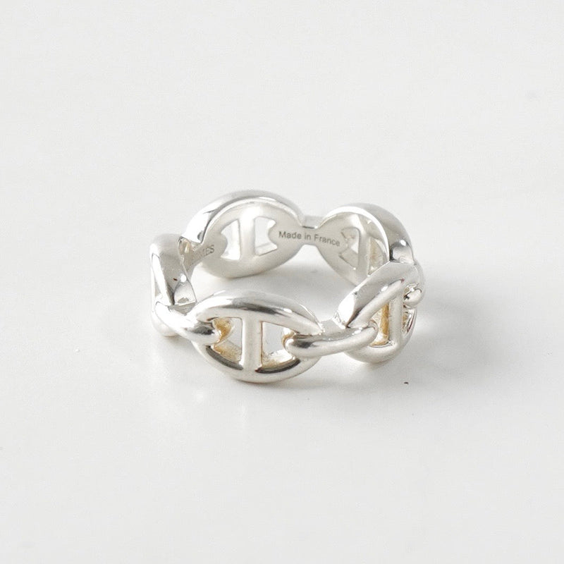 エルメス アンシェネ シェーヌダンクル シルバー925 指輪 リング 9.5号 - NEWSED