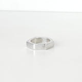 グッチ トリプルヘキサゴン シルバー925 指輪 リング 9.5号 - NEWSED