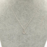 ティファニー オープンティアドロップ エルサペレッティ シルバー925 ネックレス - NEWSED