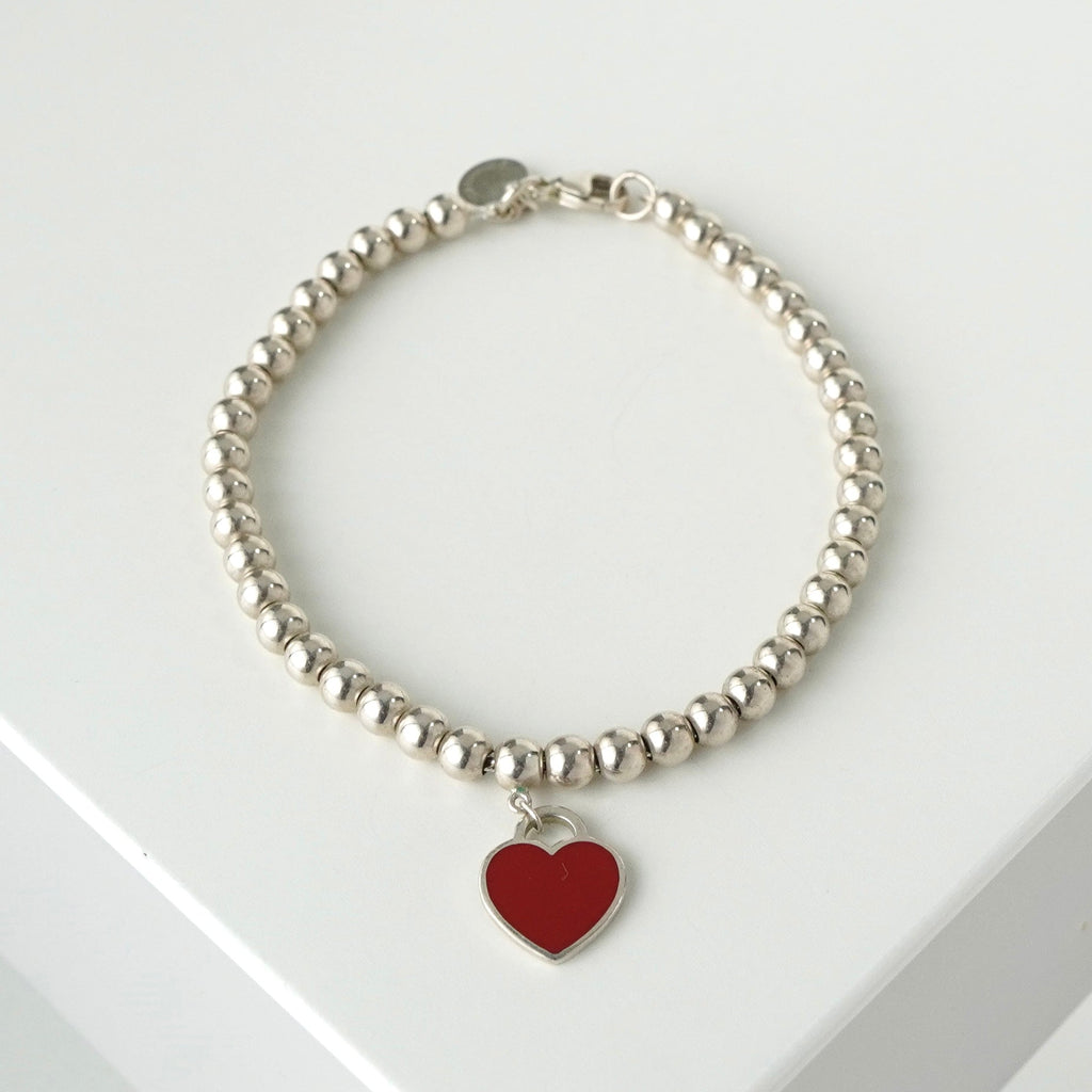 ティファニー リターントゥ ハートタグ ボールチェーン シルバー925 ブレスレット