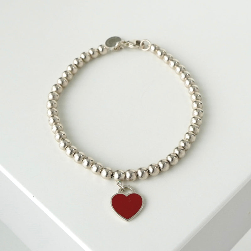 ティファニー リターントゥ ハートタグ ボールチェーン シルバー925 ブレスレット - NEWSED