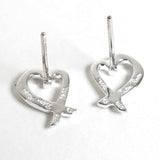 ティファニー ラビングハート ピアス シルバー925 新品磨き済 - NEWSED