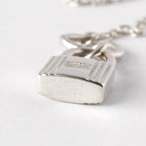 エルメス アミュレット カデナ 925 ネックレス シルバー 箱付き - NEWSED