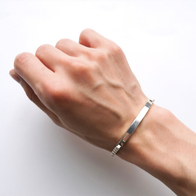 ティファニー ヴェネチアン シルバー925 IDブレスレット - NEWSED