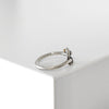 Tiffany Love Knot Silver 925 K18 Combination Ring Size 12