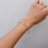 ティファニー フック&アイ バングル シルバー925 K18 新品仕上げ - NEWSED