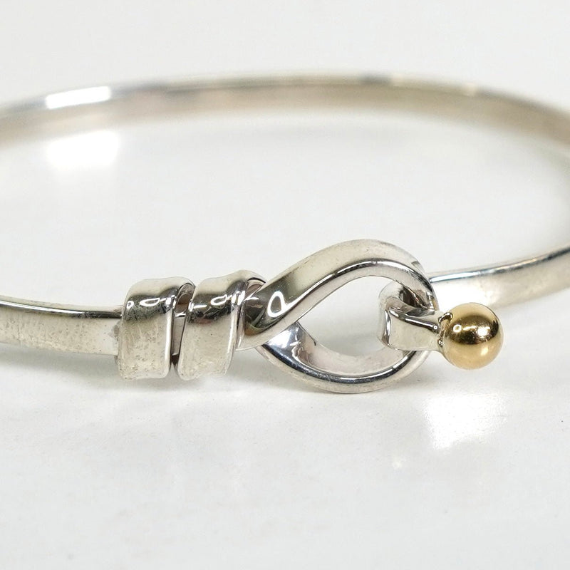 ティファニー フック&アイ バングル シルバー925 K18 新品仕上げ - NEWSED