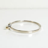 ティファニー フック&アイ バングル シルバー925 K18 新品仕上げ - NEWSED