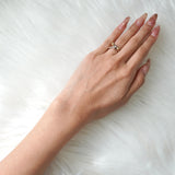 ティファニー ラブノット シルバー925 × K18 指輪 リング 7号 - NEWSED