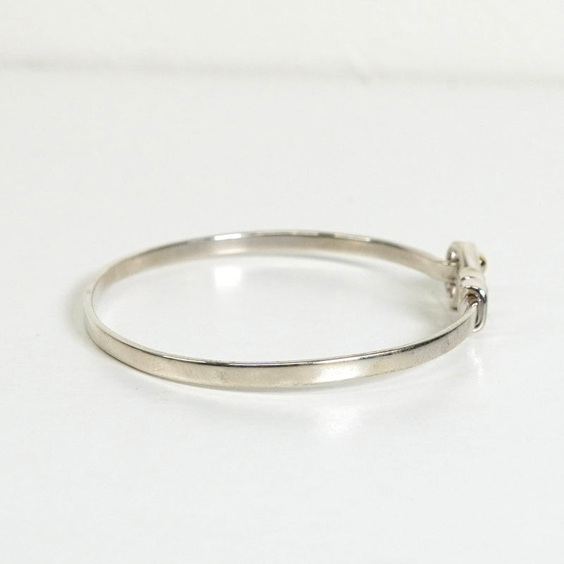ティファニー フック&アイ バングル シルバー925 K18 新品仕上げ - NEWSED