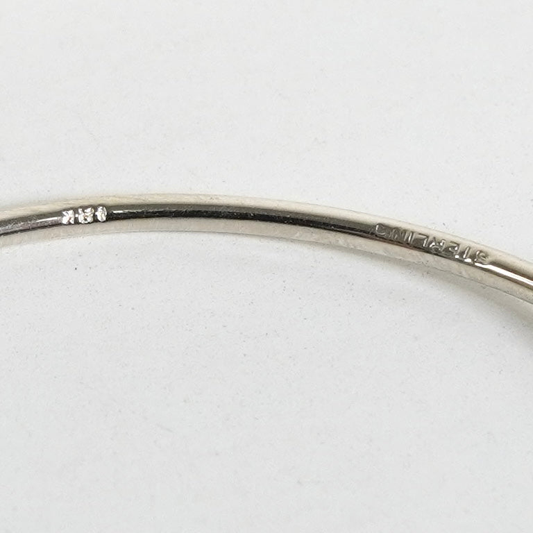 ティファニー フック&アイ バングル シルバー925 K18 新品仕上げ - NEWSED