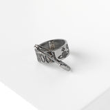 ヴィヴィアン ウエストウッド オーブ ピン ラインストーン シルバー925 指輪 リング Mサイズ 13.5号 - NEWSED