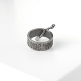 ヴィヴィアン ウエストウッド オーブ ピン ラインストーン シルバー925 指輪 リング Mサイズ 13.5号 - NEWSED