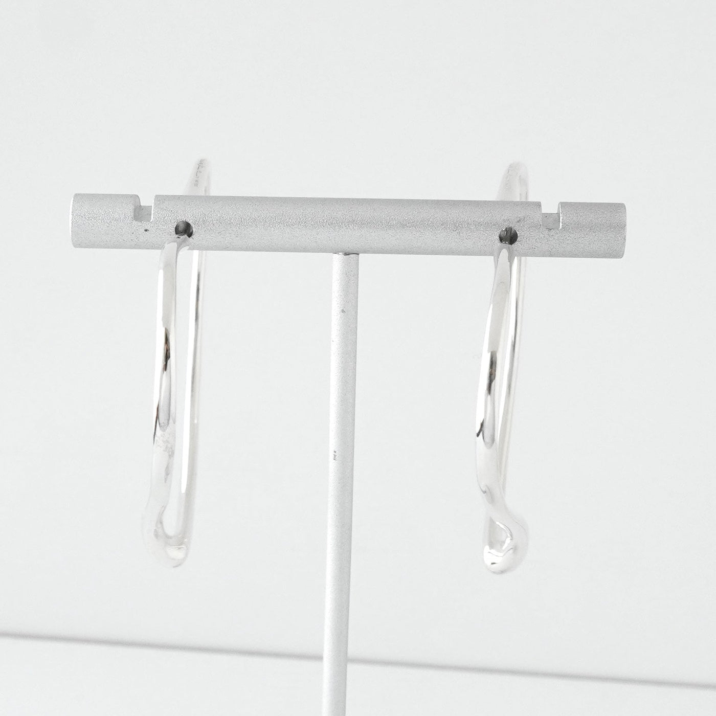 ティファニー オープンハート シルバー925 フープピアス Mサイズ 新品