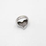 ヴィヴィアン ウエストウッド オーブ ハートモチーフ シグネットリング シルバー925 指輪 リング XSサイズ 9号 - NEWSED
